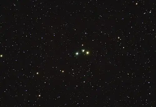 Amateur astronomer photo of the Stargate asterism by Mark Johnston