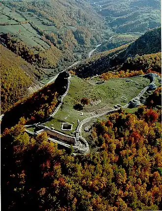 Stari Ras fortress near Novi Pazar, 8th century