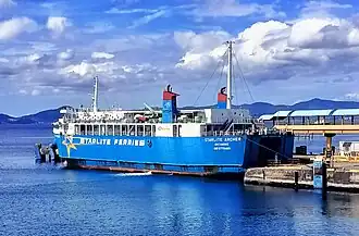 MV Starlite Archer docked at the Batangas International Port
