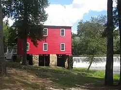 The current mill, built in 1907
