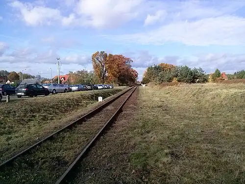 Railway line near Stary Węgliniec