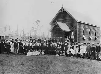 Opening of the Mount Forbes Methodist Church, 1911