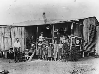 Kusay family home at O'Bil Bil, 1910