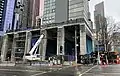 Construction progress of the main building and entrance, June 2024