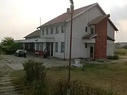 The Berbești train station