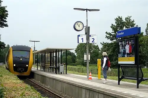 A NoordNed DM '90 arriving at Franeker