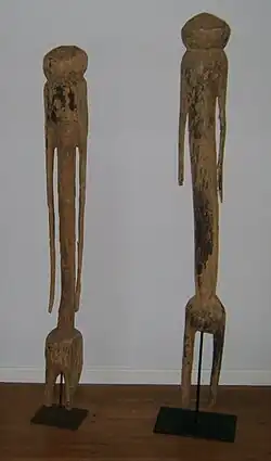 Statues that the Bimoda used.