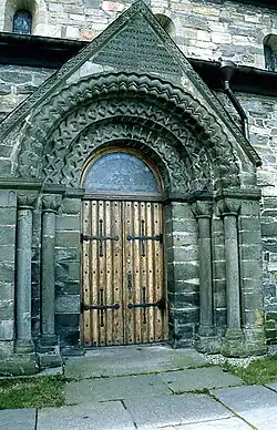 Doorway on the south side