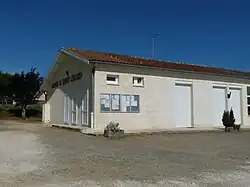 The town hall in Saint-Cibard