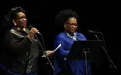 Jevetta and Jearlyn Steele at the 2017 Minnesota State Fair