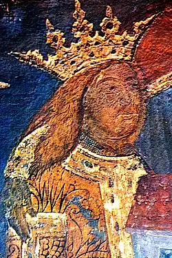 Image 27Fresco of Stephen the Great at Voroneț Monastery (from History of Moldova)