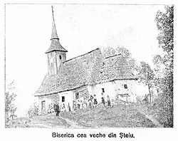 Wooden church from 1847-1897. No longer around.