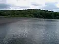 View of the dam in northeastern direction.