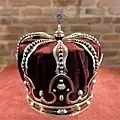 The funeral crown made for King Michael I