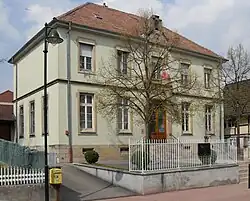 The town hall in Stetten