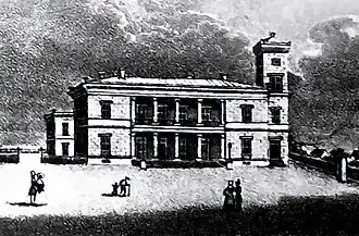 The first Stettiner Bahnhof, 1842
