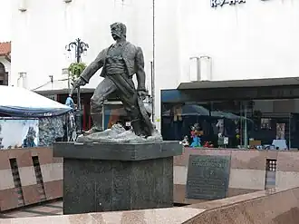 Monument to Stefan Sinđelić in Svilajnac.