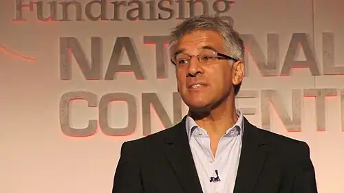 Steve Chalke speaking at the IOFNC conference