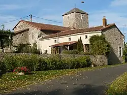 The church in Saint-Gourson
