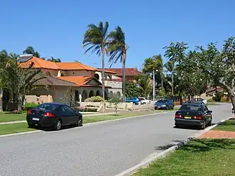 Homes in the suburb of Stirling