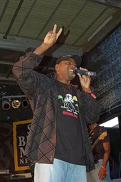 Performing live in 2007