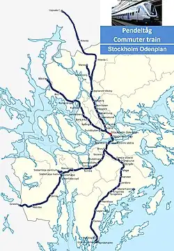 Location on City Line