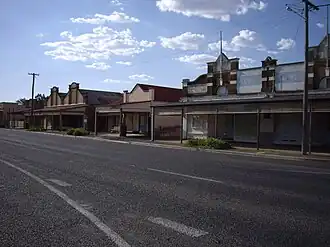 Main Street of Stockinbingal, 2007