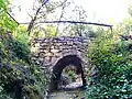 One of the old stone bridges of Othonoi