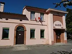 The town hall in Saint-Pierre-de-Lages