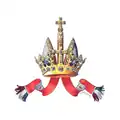 Personal Crown of Holy Roman Emperor Frederick III depicted on his tomb.