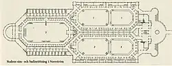 Floor plan of Strömbadet