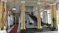 Lower part of the entrance hall