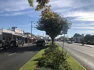Main shopping strip in Stratford