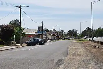 Main street, Strathmerton