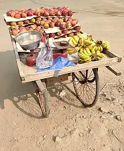 Street vendor pushcart