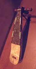 Rebáb in the musical instrument museum in Brussels.