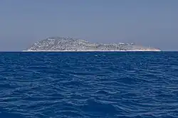 The islet of Strongyli seen from southwest