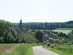 Strud with its medieval church