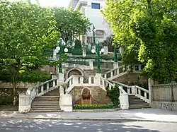 The stairs in 2008