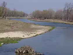 Middle course in the Upper Thracian Plain