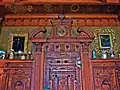 East wall of the neo-Renaissance study