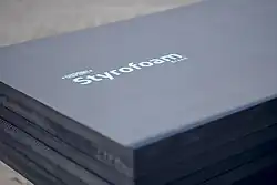 Extruded polystyrene foam ("Styrofoam")