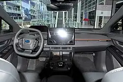 Subaru Uncharted interior