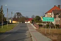 Polish-German entrance sign