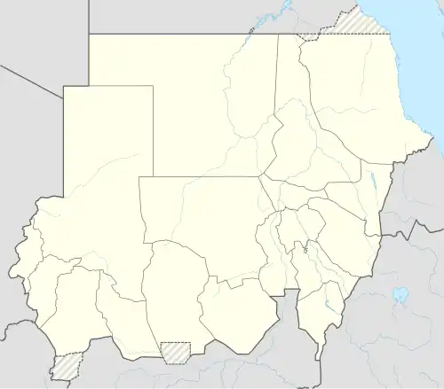 El Fasher is located in Sudan