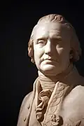 Bust of Suffren by Brion, on display at Paris naval museum