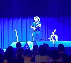 Daniels performing at Motorco Music Hall in Durham, North Carolina in 2024