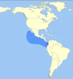 Map of range