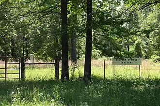 Sulphur Springs Cemetery, May 2015