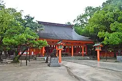Sumiyoshi, the ichinomiya of the province